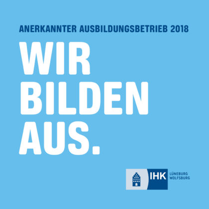 Logo IHK – Anerkannter Ausbildungsbetrieb