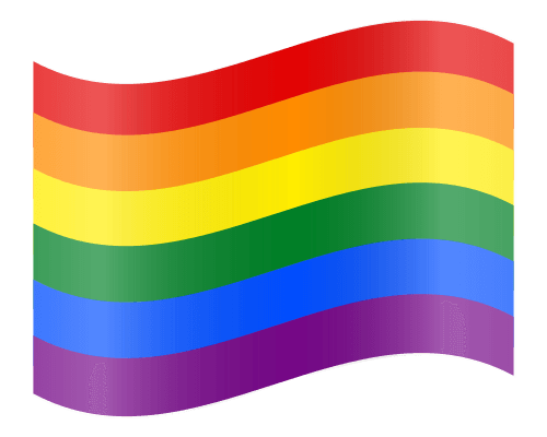Rainbow Flag – LGTB welcome